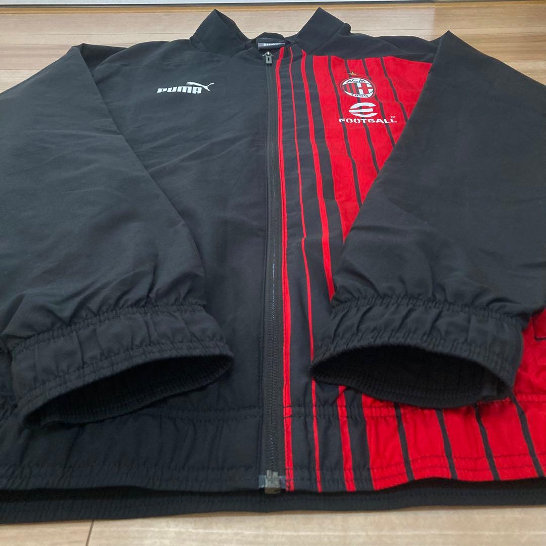 PUMA プーマ AC ミラン セットアップ M ブラック ジャケット パンツ