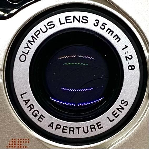 C6876】OLYMPUS オリンパス μ［mju］−Ⅱ フィルムカメラ