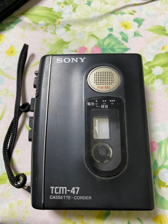 SONY TCM-47 カセットレコーダープレーヤー - メルカリ