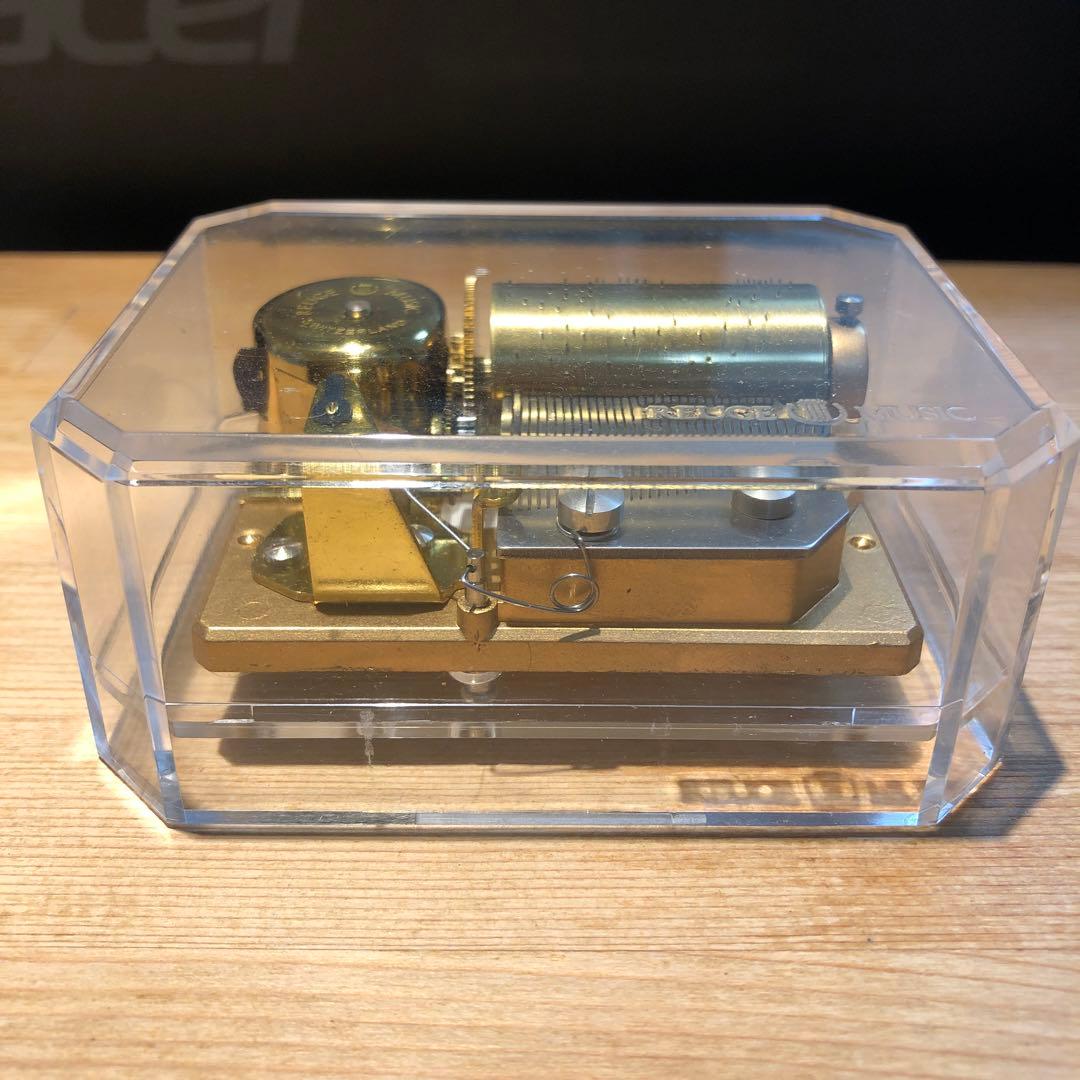 REUGE スイス製 真鍮オルゴール Tristesse 別れの曲 ショパン - メルカリ