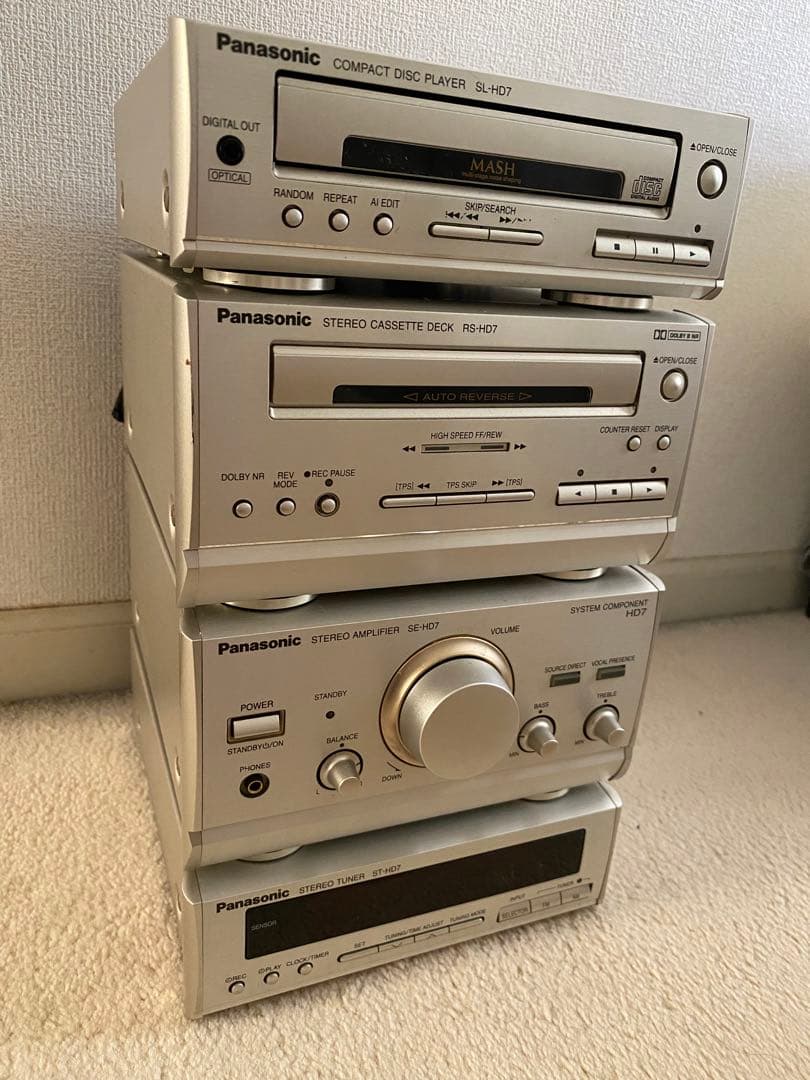 Panasonic SL-HD7 コンパクトオーディオシステム - メルカリ