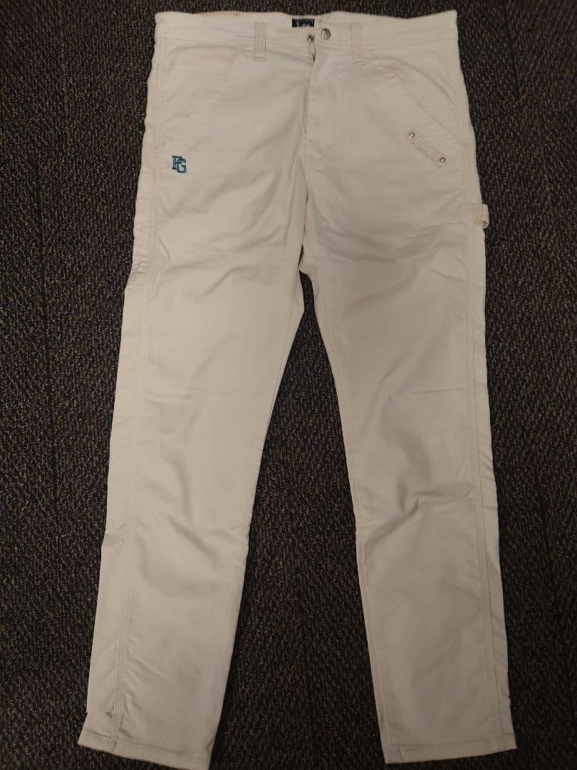 PEARLY GATES×Lee ホワイト スリムフィットパンツ - メルカリ
