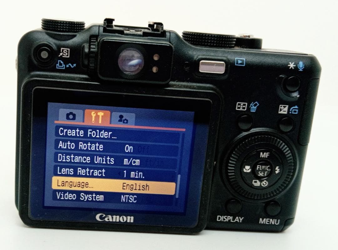 Canon PowerShot G7 10.0MP 黒 充電器、SDカード付き