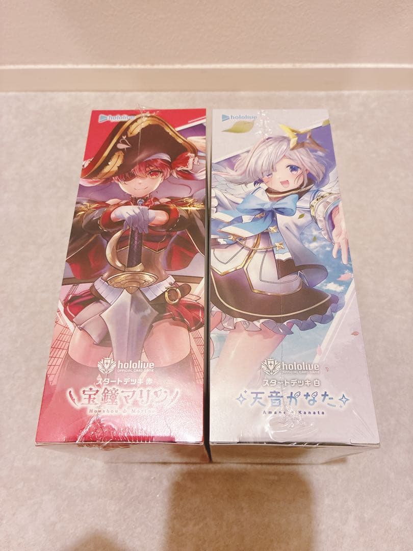 スタートデッキ宝鐘マリン スタートデッキ天音かなた スタートデッキ「白 天音かなた／赤 宝鐘マリン」 | hololive OFFICIAL