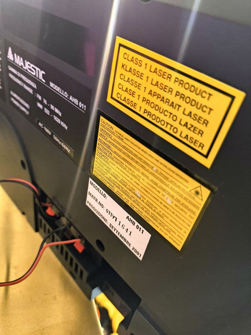 90年代 激レア！ネオクラ！お洒落！3連CDチェンジャーミニコンポ