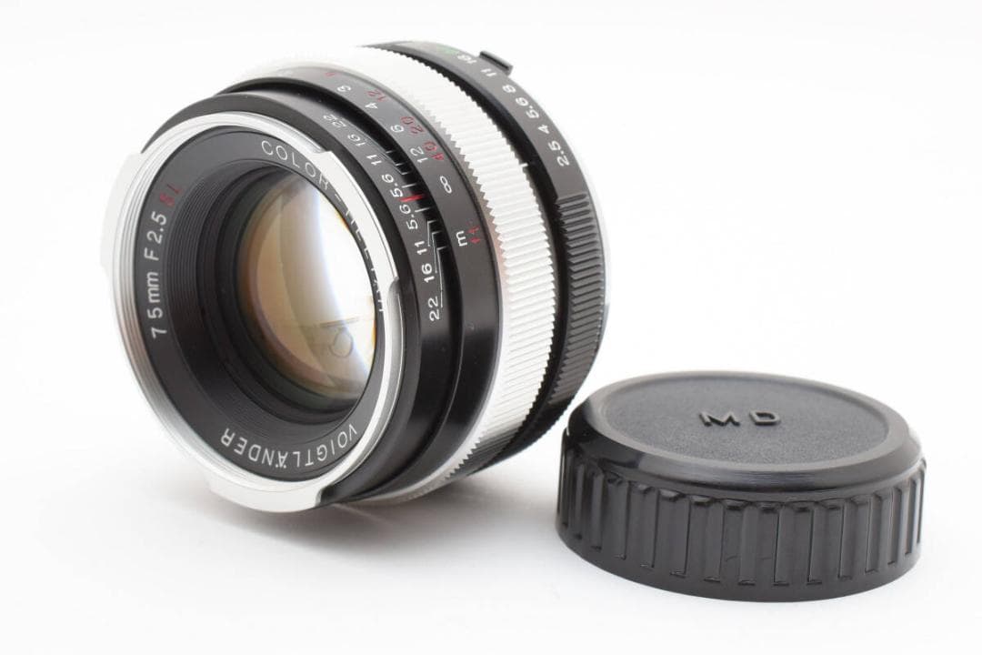 ★レア玉・美品★ COLOR-HELIAR 75mm F2.5 SL #590M Voigtländer 75mm f2.5 Color-Heliar – paulamyes