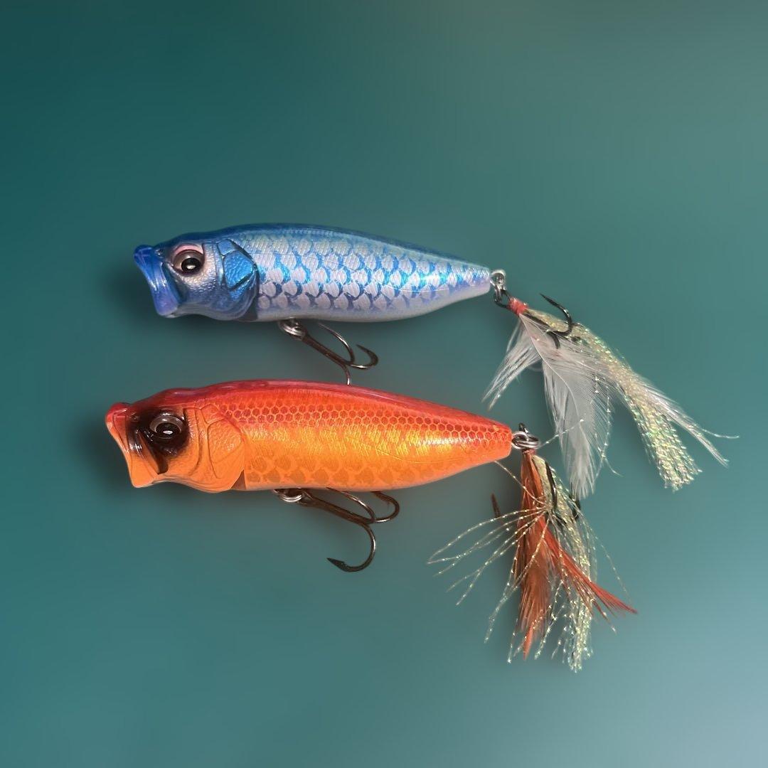 メガバス ポップマックス ゴールドカープ ブルーカープ 限定カラー