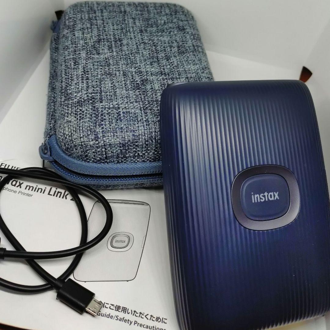 ☆フィルム入り☆ instax mini Link2 ネイビー - メルカリ