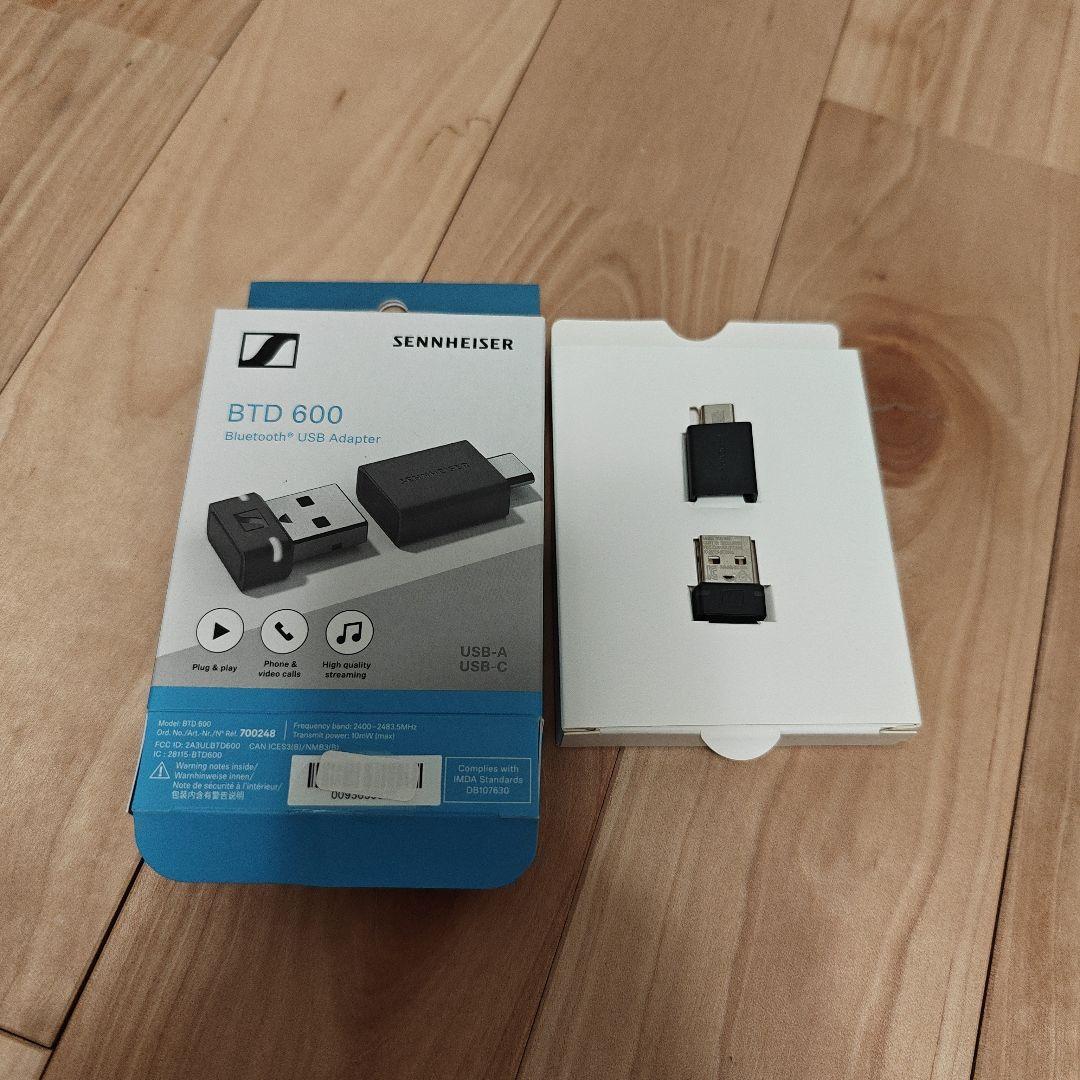 Sennheiser BTD 600 Bluetooth USBアダプター Amazon.com: Sennheiser Consumer Audio BTD 600 Bluetooth® Dongle