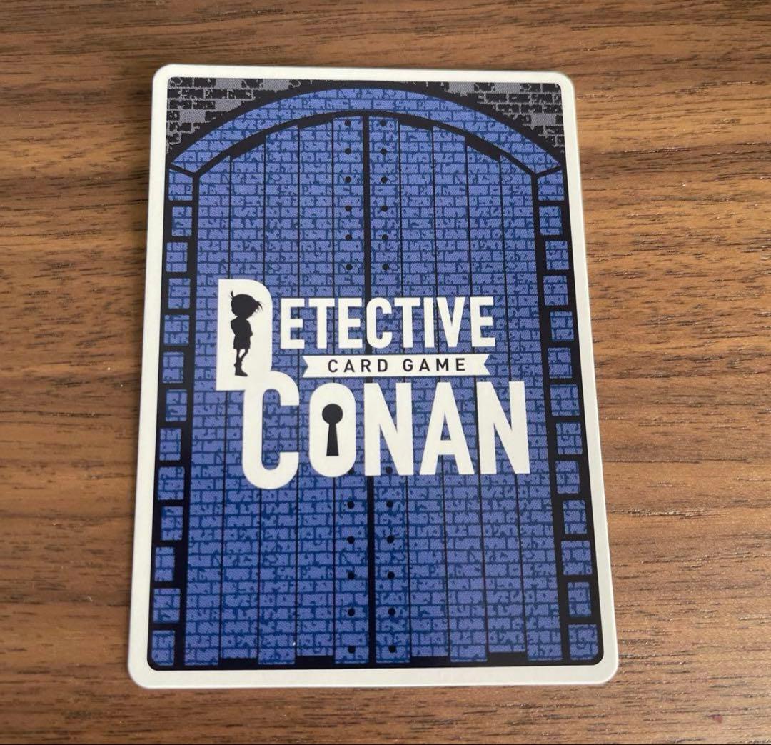 名探偵コナンTCG 信義の絆 P031 SEC 毛利蘭 シークレット サイン