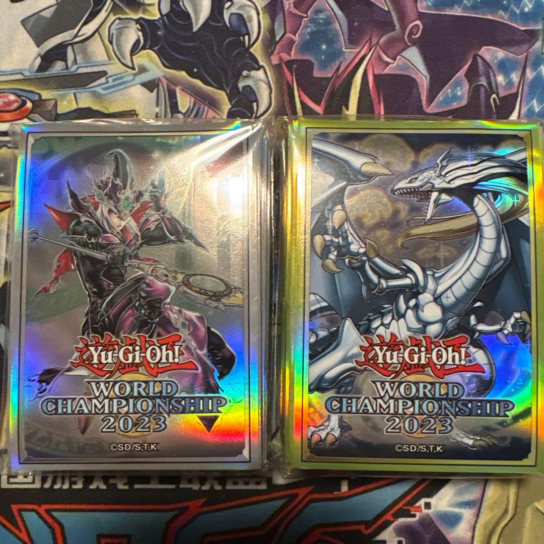 遊戯王 伝説の白き龍 伝説の闇の魔導師 スリーブセット 未開封 - メルカリ