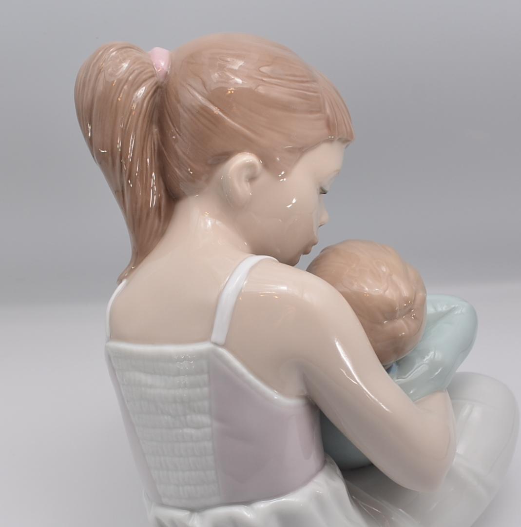 兄弟 Siblings ＃9236 ☆リヤドロ スペイン 光沢仕上げ 箱付 美品