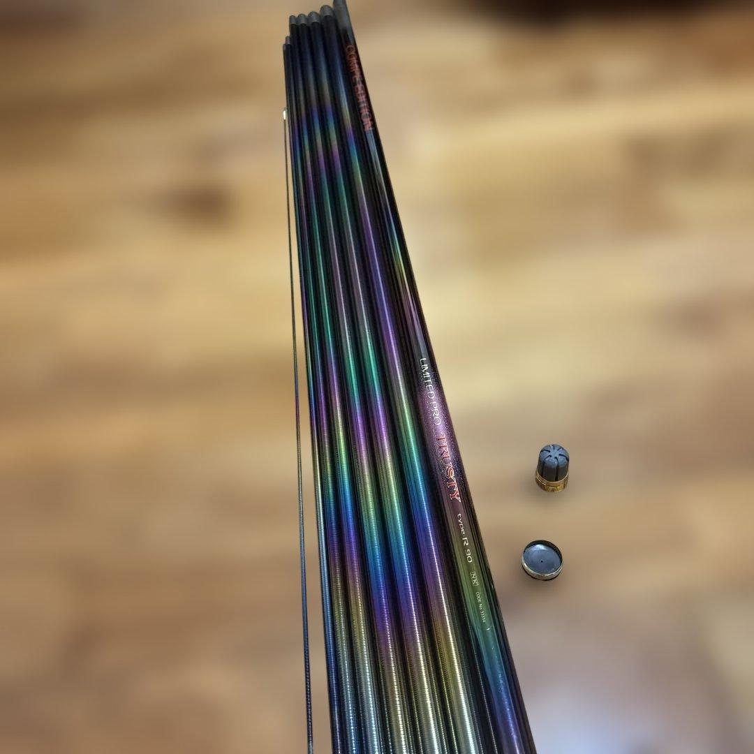 鮎ロッド シマノ トラスティ NK オールラウンド type-R 90NK - メルカリ