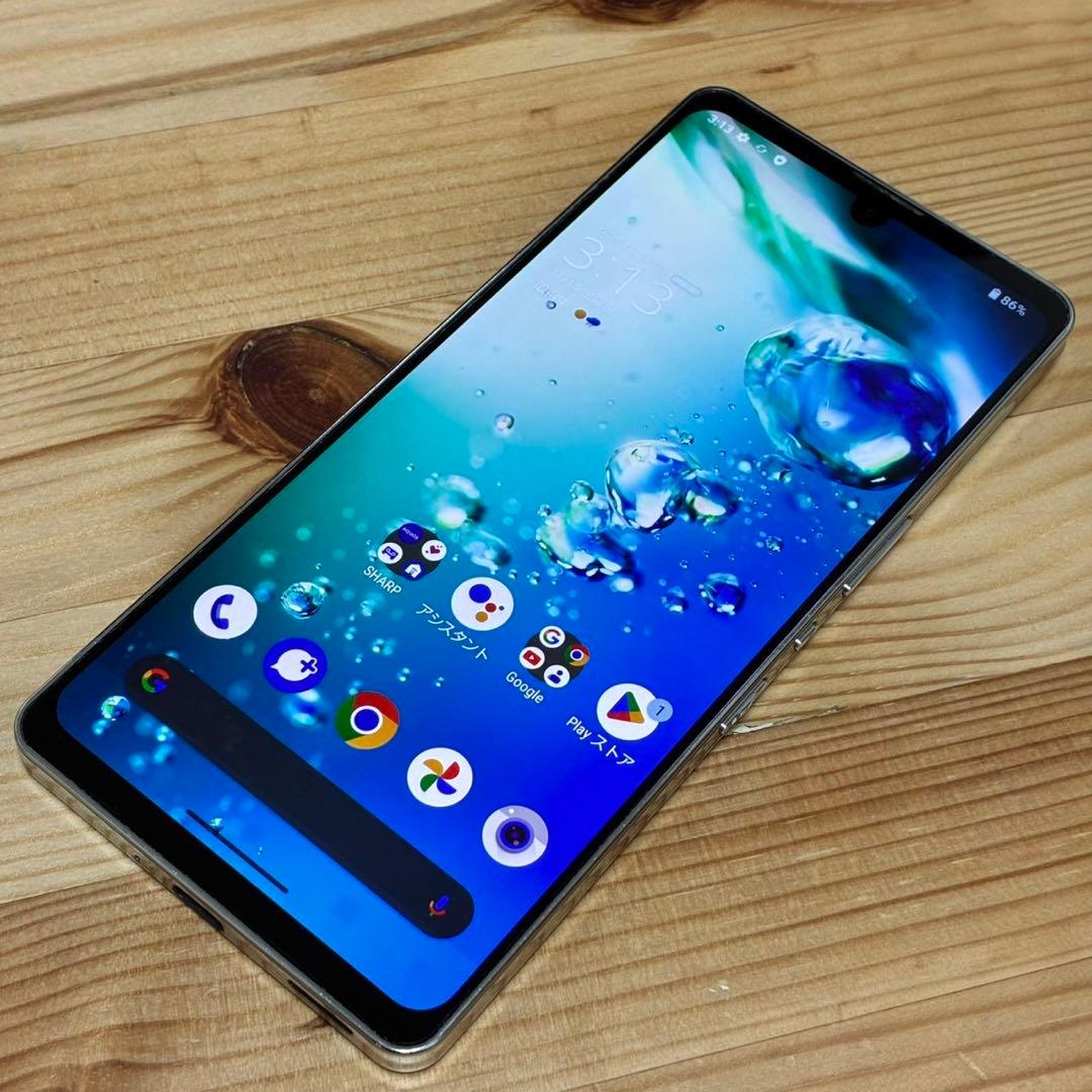 7535 AQUOS Zero6 SHG04 ホワイト 5G対応スマートフォン「AQUOS zero6」＜SHG04＞をKDDIより発売