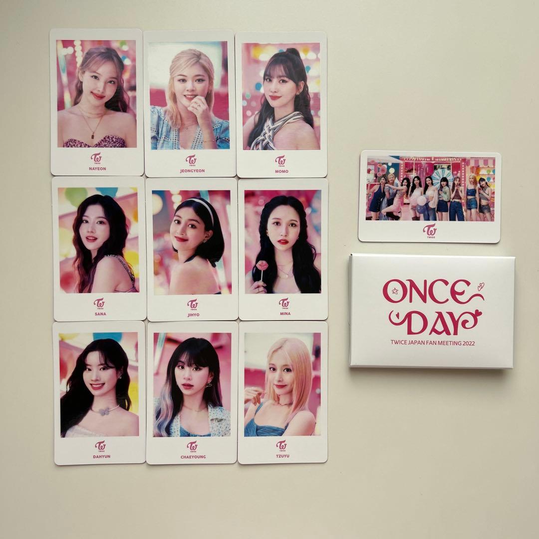 TWICE ONCE DAY 2022 フォトカードセット - メルカリ
