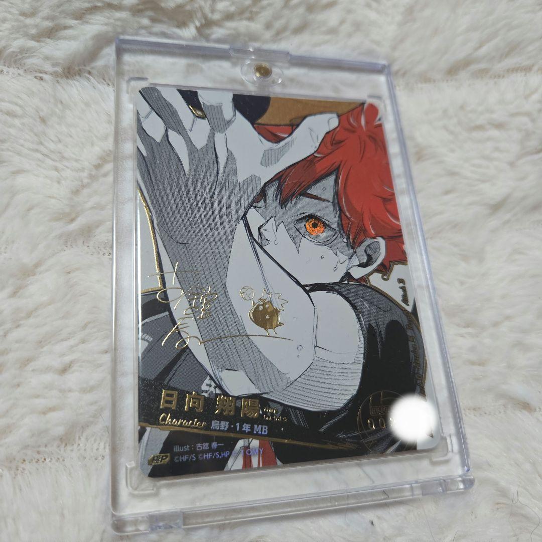 シリアル2桁】ハイキュー!! バボカ!! BREAK 日向翔陽 極P サイン