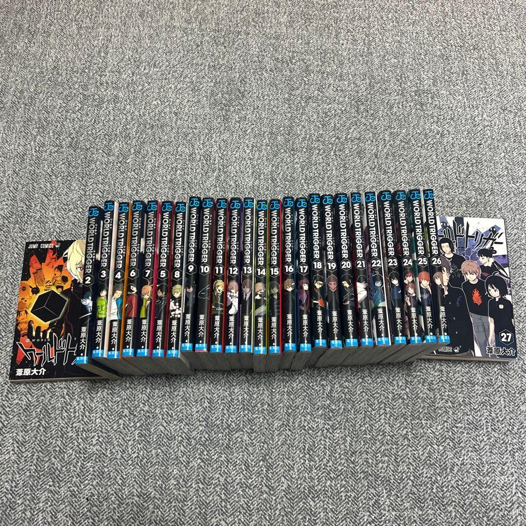 ワールドトリガー全巻セット 1-27巻 - メルカリ
