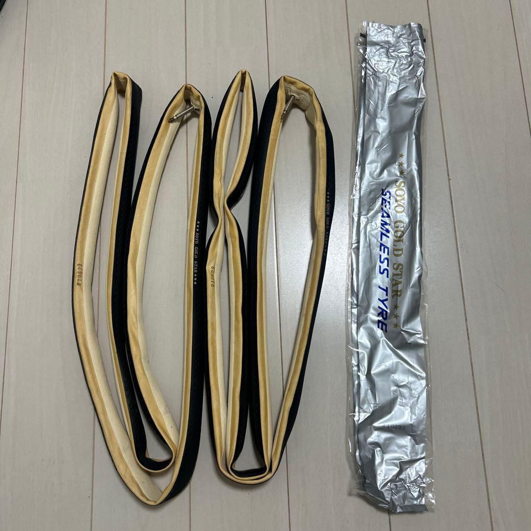 SOYO GOLD STAR シームレスタイヤ2本セット - メルカリ