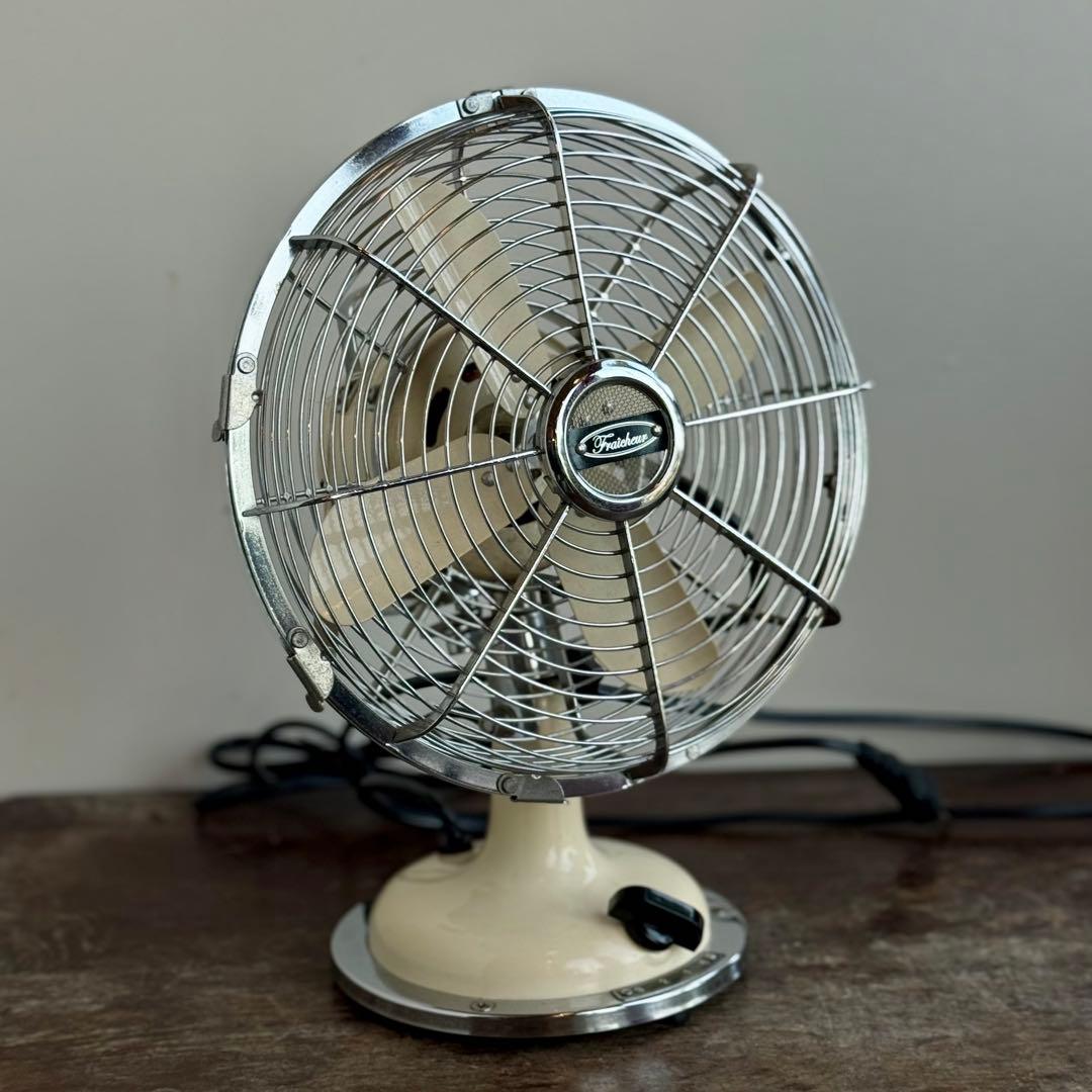 INTERFORM 卓上扇風機 \"Fraîcheur\" レトロ扇風機
