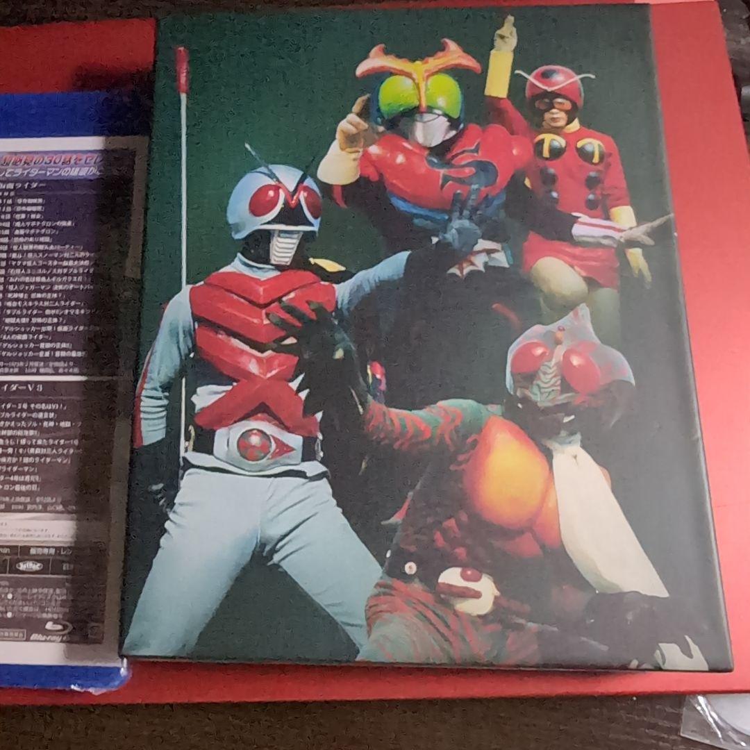 仮面ライダー一挙見Blu-ray 1号&2号・V3編 Amazon収納BOX付 - メルカリ