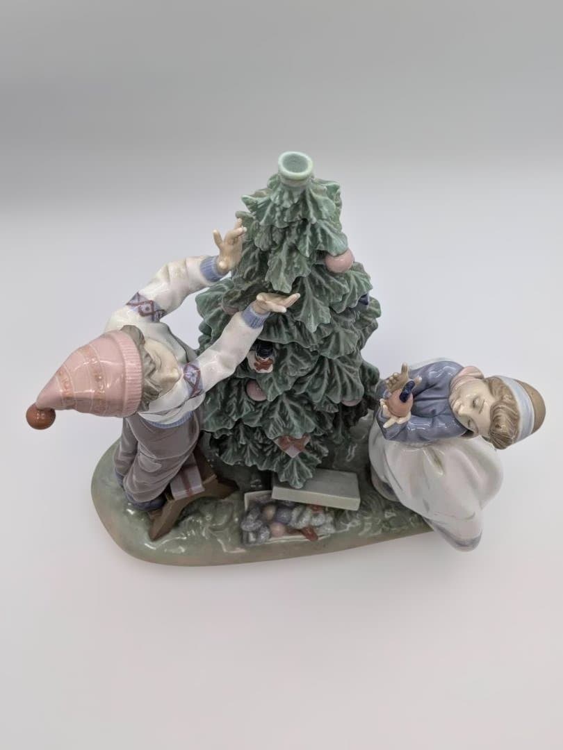 15235 リヤドロLLADRO クリスマス ツリーを飾ろう - メルカリ
