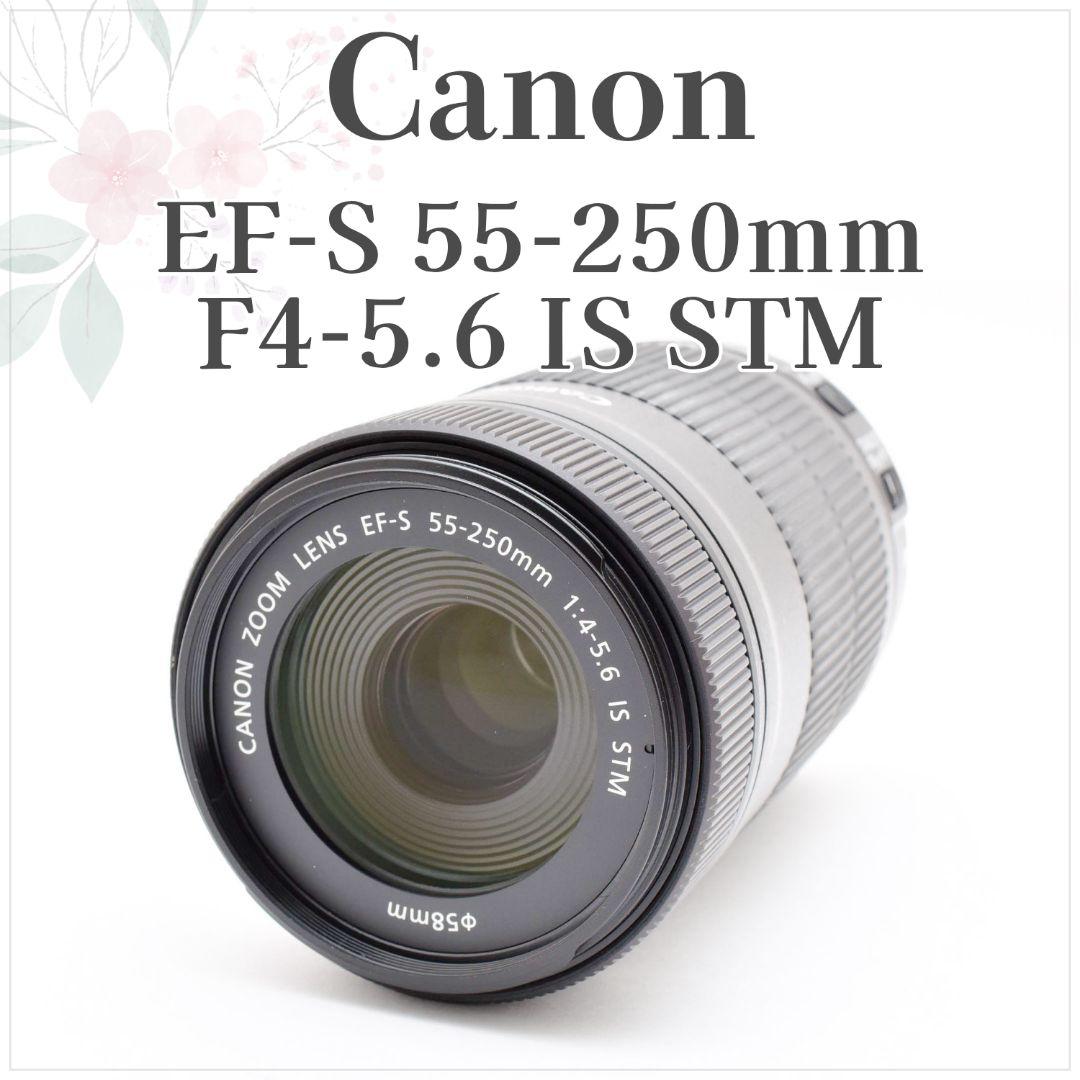 ​ブレない望遠レンズ✨EF-S 55-250mm IS STM✨静音AF 動画◎ Amazon.co.jp: Canon レンズ EF-S55-250mm F4-5.6 IS STM : 家電＆カメラ