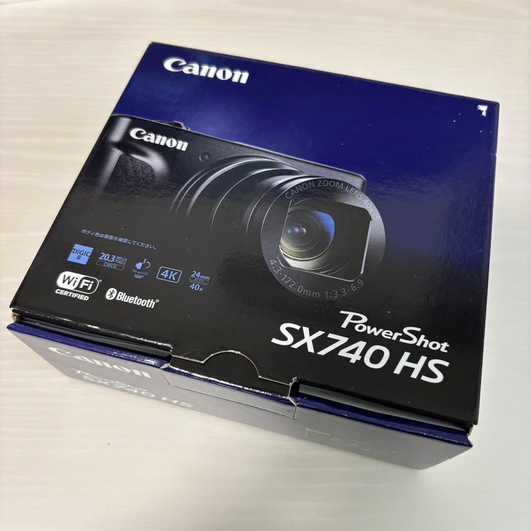 新品】 Canon Power Shot SX740 hs シルバー 展示品 - メルカリ
