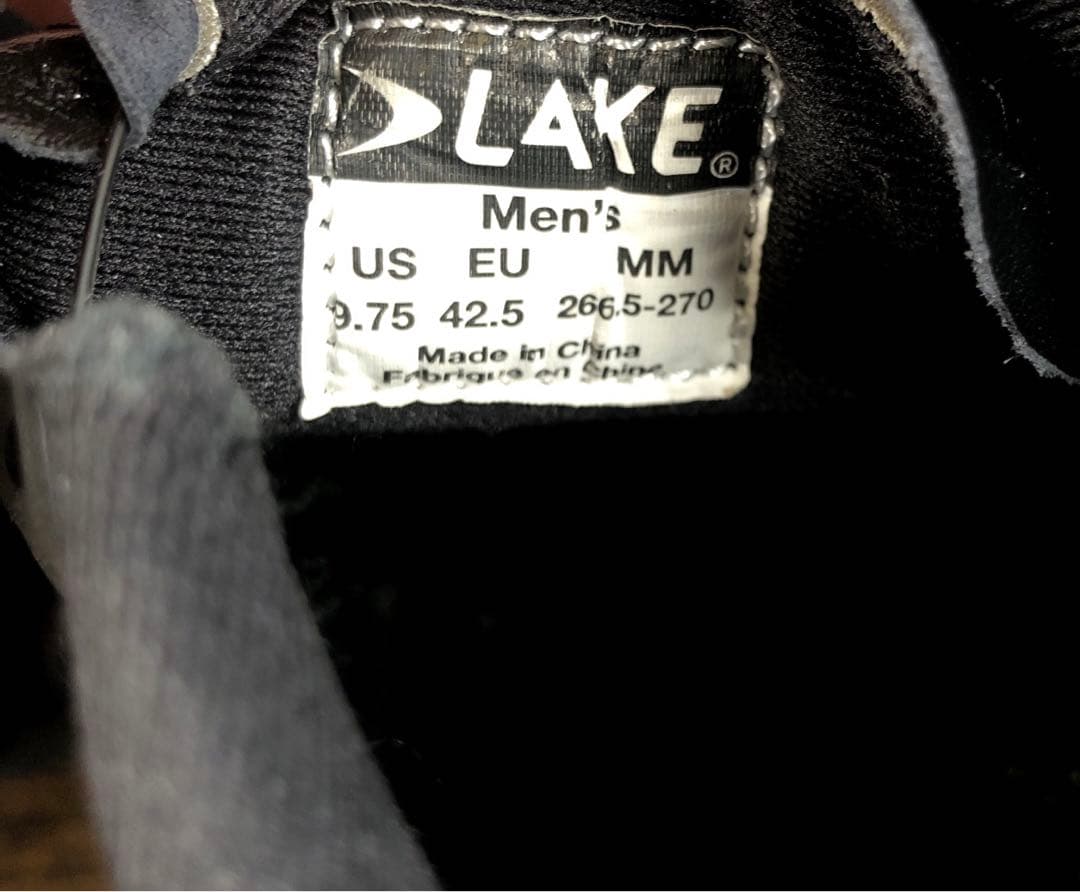 Lake CX332 サイクリングシューズ カンガルー革 26.5~27.0cm