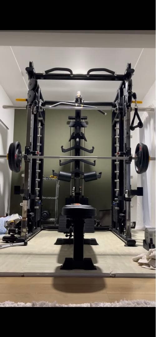 AnyAgeFitness】5in1マルチマシン スミスマシン オンライン