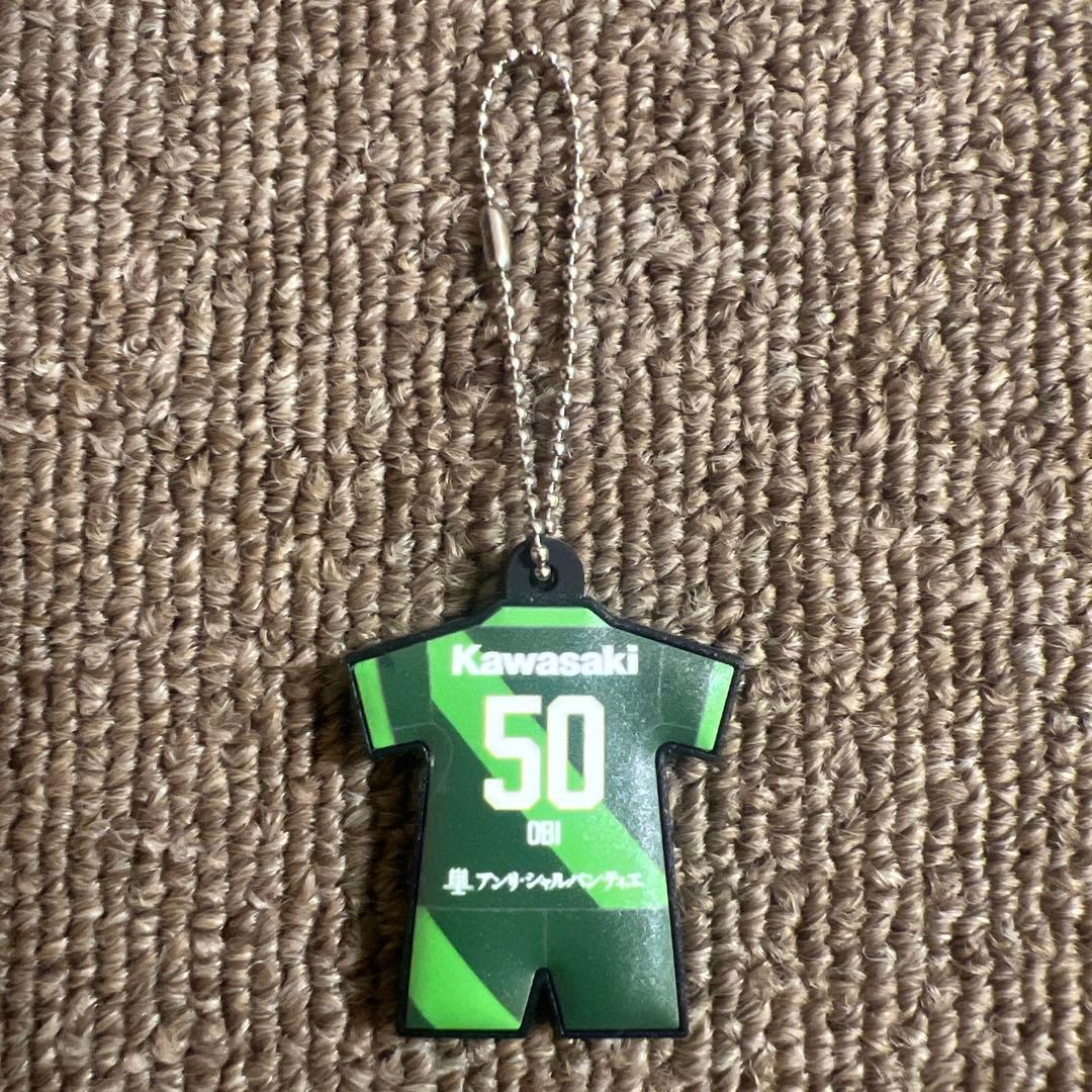 ヴィッセル神戸 ユニフォーム型ラバーキーチェーン（1st） オビ