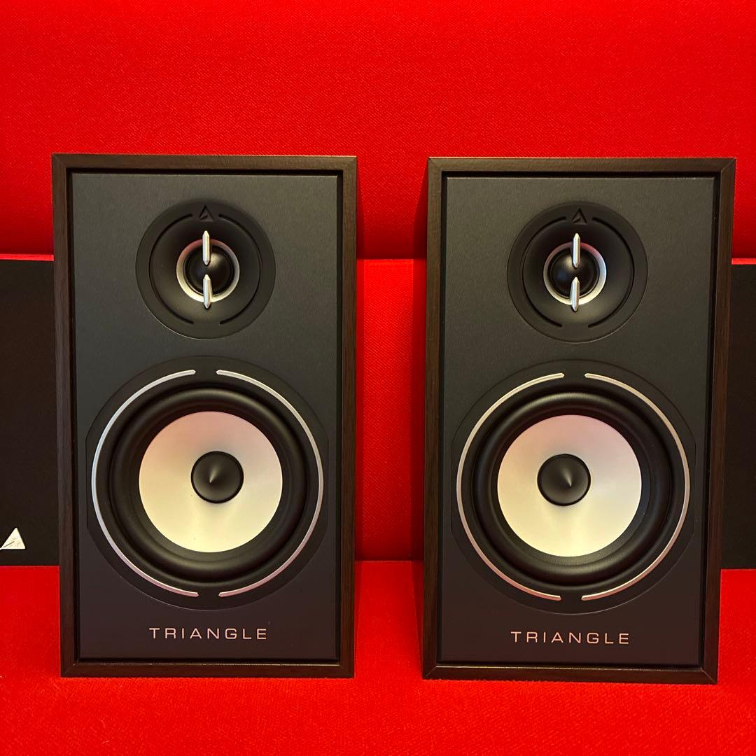 【完動美品】TRIANGLE Borea BR02 スピーカー　ペアWALNUT TRIANGLE Borea BR02 WALNUT（ペア）｜ミュージックランドKEY