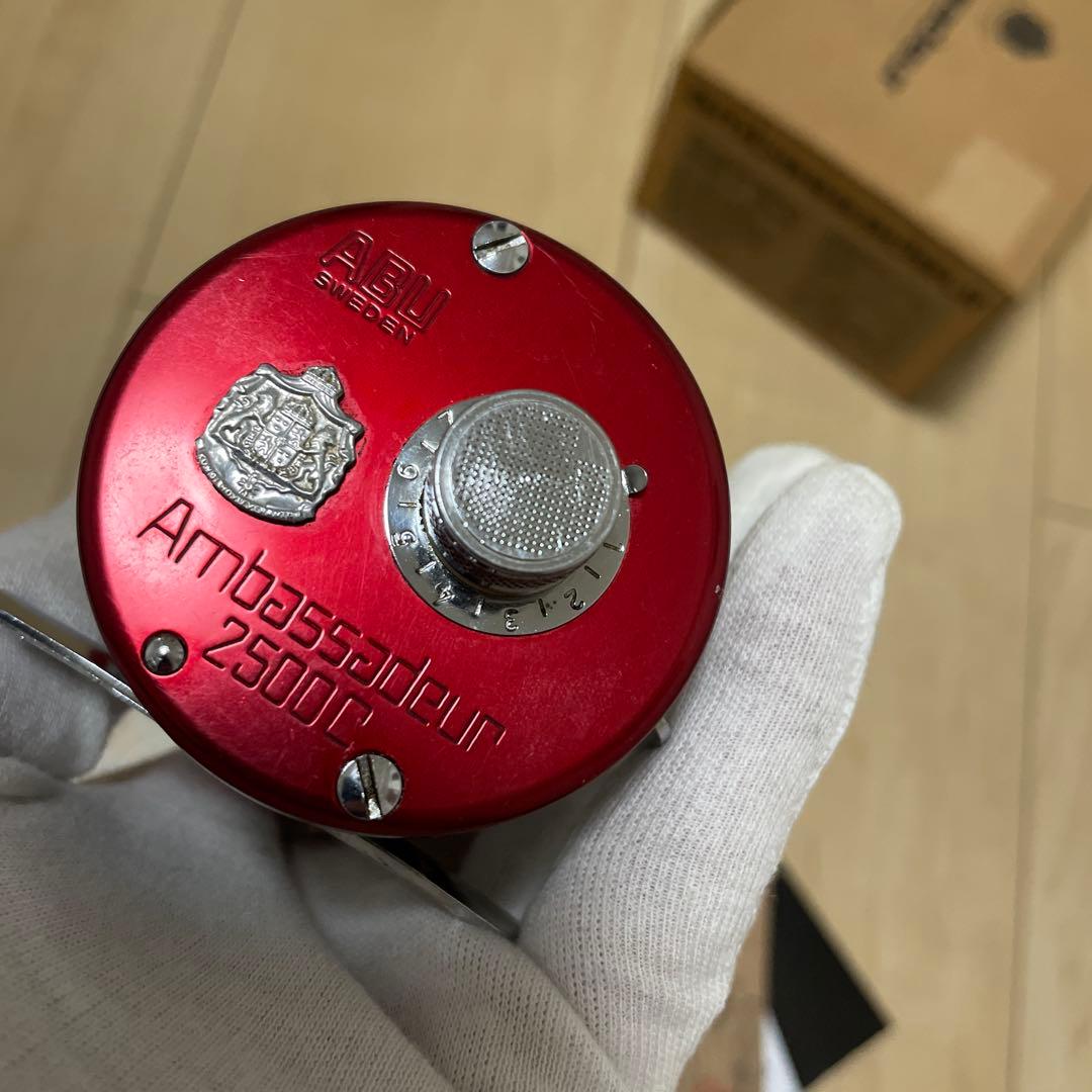 Abu 2500C 赤 1997年 マミヤOP 国内正規品 箱付属品付 - メルカリ