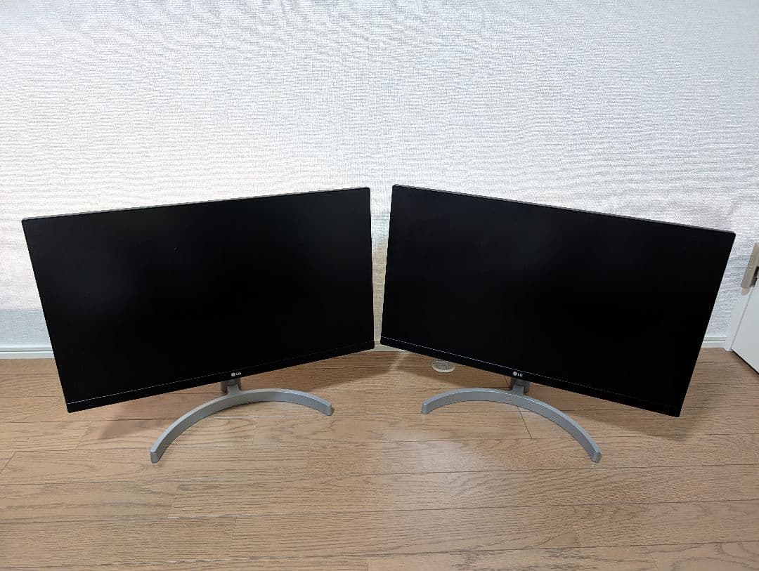 LGモニターディスプレイ24ML600S-W 23.8 24インチ 2台セット Amazon.co.jp: 【Amazon.co.jp 限定】LG フレームレス モニター