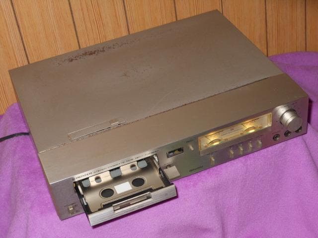 昭和レトロPIONIEERパイオニア名機T3050M◇スロットインカセットデッキ