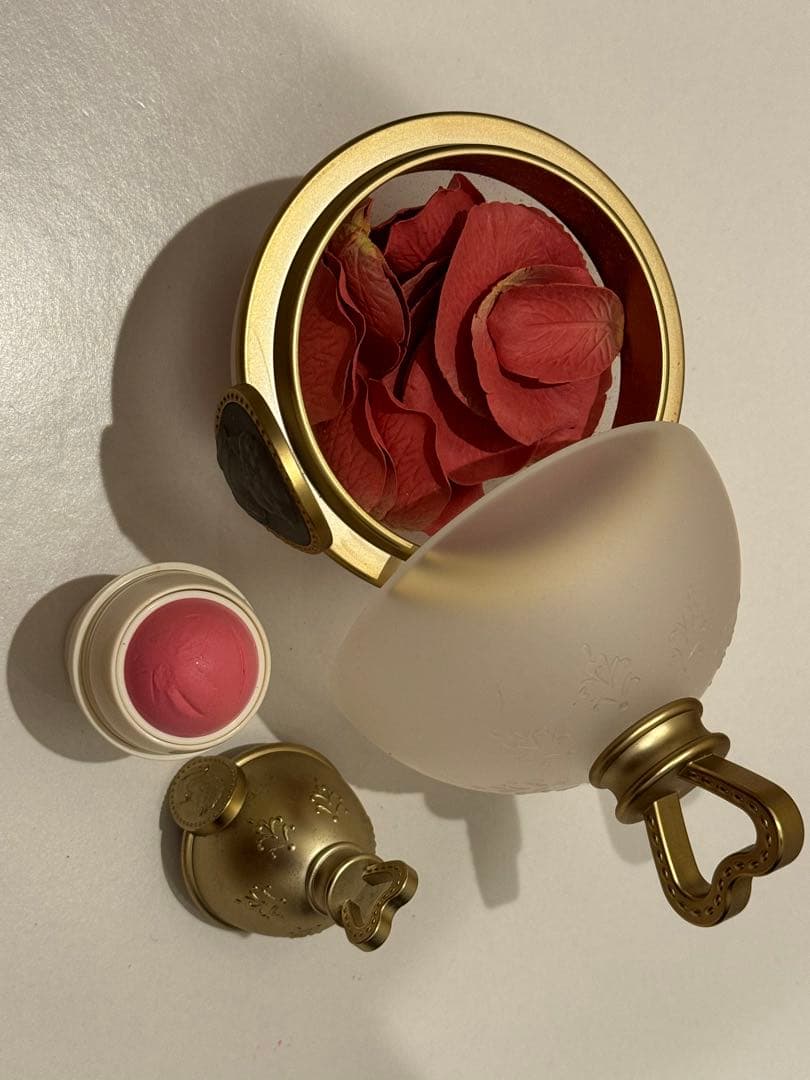 フェイスカラーローズラデュレ　クリームチークラデュレ　LADUREE 試してみた】フェイス カラー ローズ ラデュレ(ミニ) レ・メルヴェイ