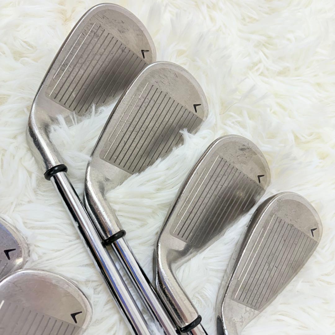 Callaway E.R.C FUSION メンズアイアンセット 8本 ゴルフ - メルカリ