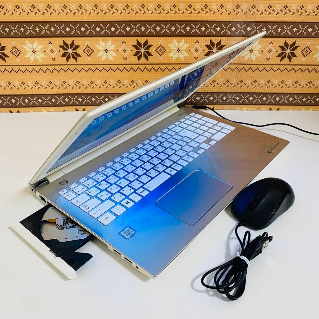 Y71 TOSHIBAノートパソコンWEBカメラi5高速SSDサクサクWin11 - メルカリ