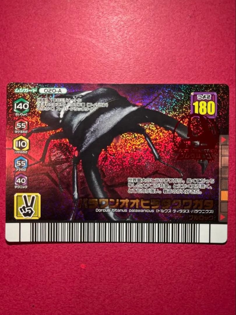 新品未使用】パラワンオオヒラタクワガタ ムシキング2006DB - メルカリ