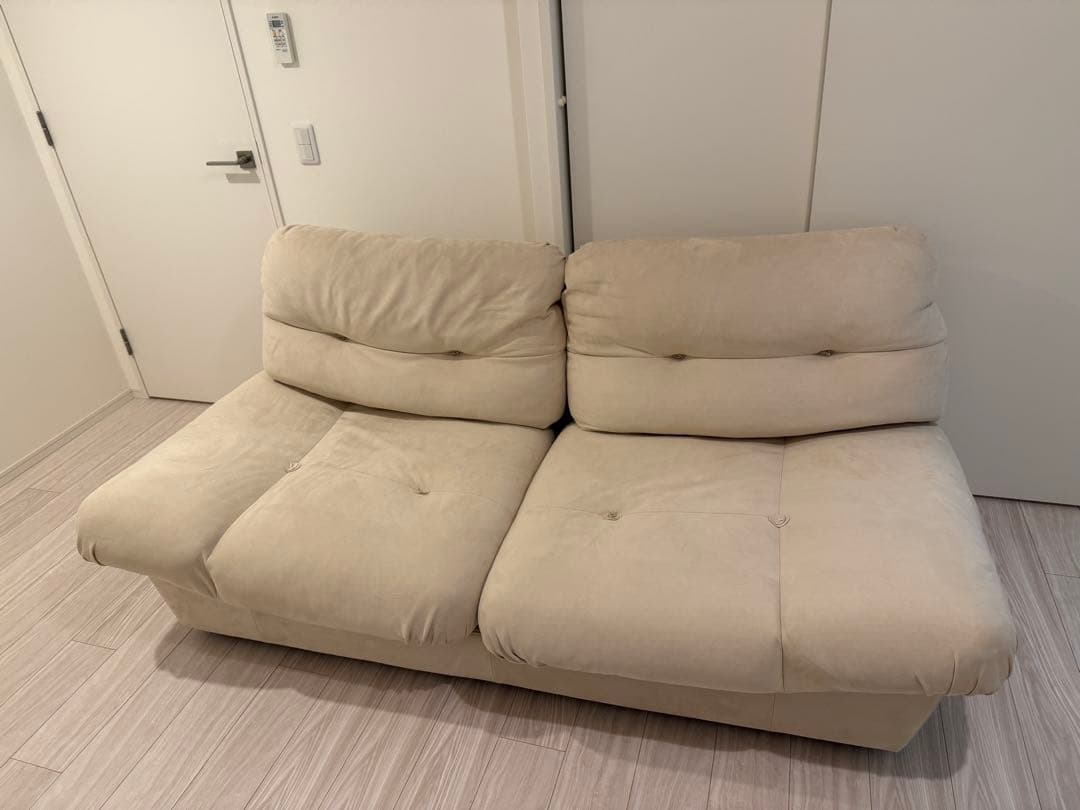 ま*さ様 【MUTSUKI】2人掛けソファ横幅180cm 定価22万円 アイモ 2P IV ｜家具・インテリア通販の関家具【公式】