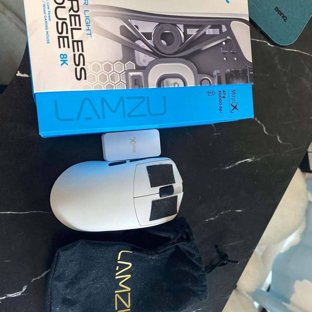 マウス・トラックボール Lamzu MayaX white 8k Amazon.co.jp: ラムズ(Lamzu) MAYA X ゲーミングマウス White 1セット