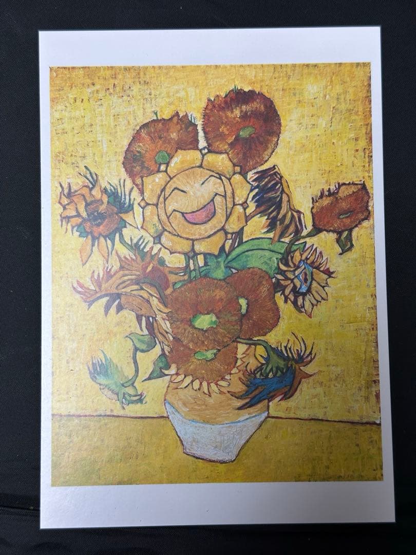 左下2枚に難あり ゴッホピカチュウ イーブイ ポストカード 6枚セット