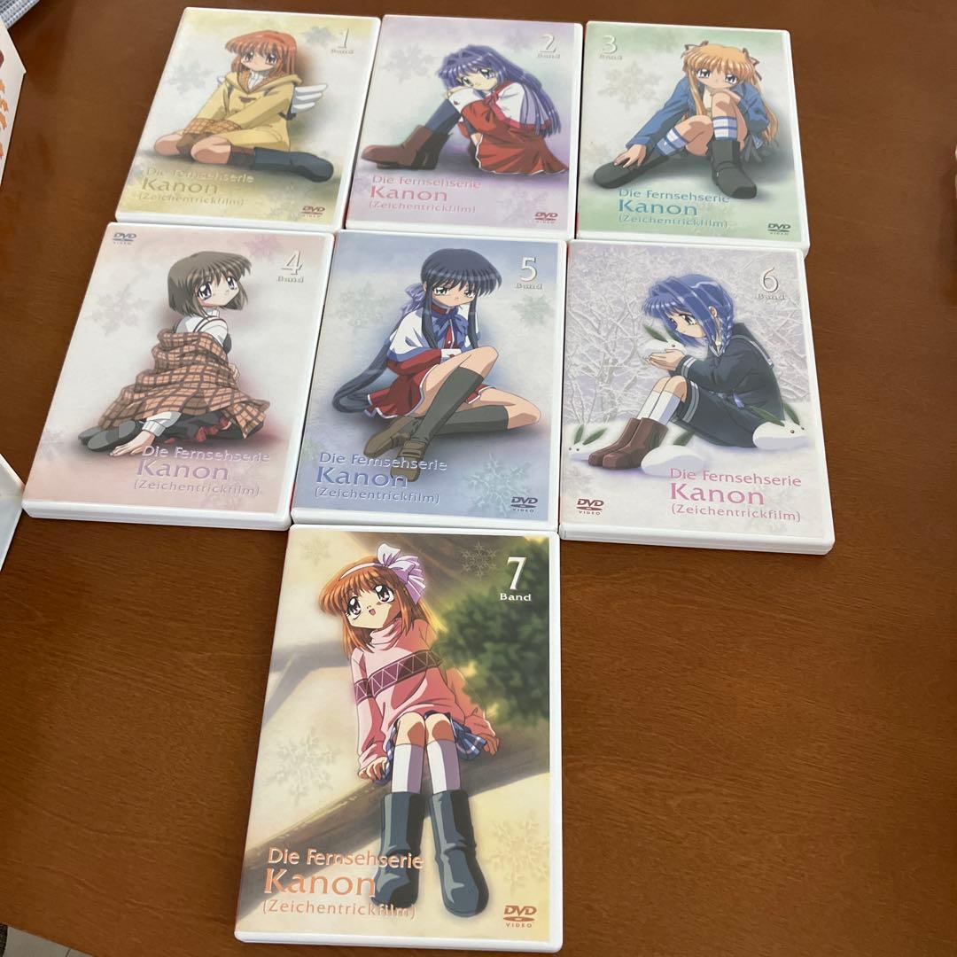 TVシリーズ Kanon DVD-BOX〈初回限定版・7枚組〉 - メルカリ