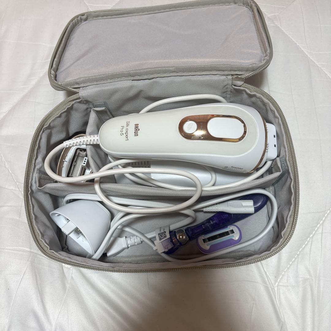 Braun 脱毛器 光脱毛器 収納ケース付き - メルカリ