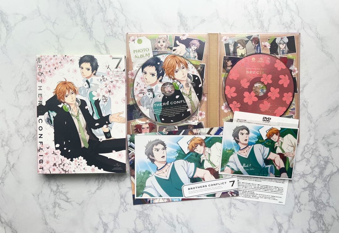 BROTHERS CONFLICT ブラコン 初回限定版 DVD 1~7巻 - メルカリ