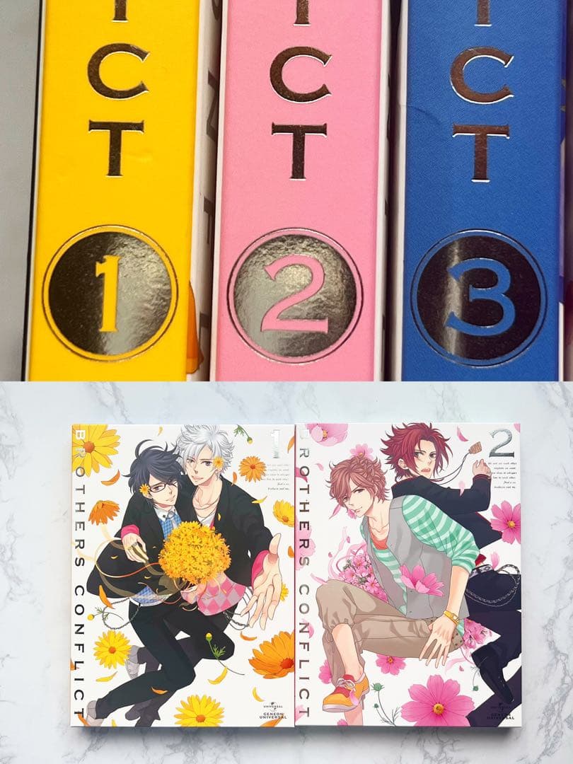 BROTHERS CONFLICT ブラコン 初回限定版 DVD 1~7巻 - メルカリ