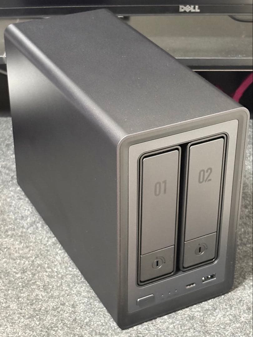 UGREEN NASync DXP2800 2ベイ + 4TB HDD UGREEN NAS DXP4800 NAS Desktop de 4 baias NAS, CPU Intel N100 Quad