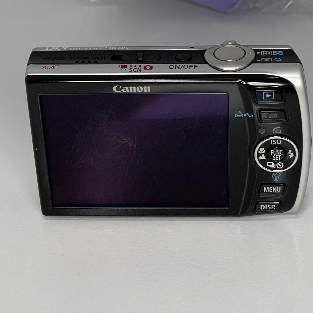 CCDセンサー】Canon IXY 910 IS シルバー オールドコンデジ