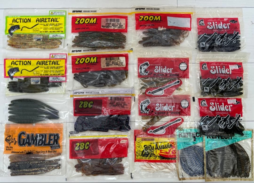 オールドワーム大量セット zoom スライダー ギャンブラーなど - メルカリ