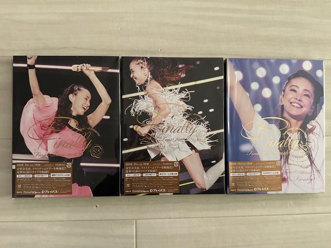 安室奈美恵 Finally 初回限定盤 Blu-ray 5枚組 3種セット 新品 - メルカリ