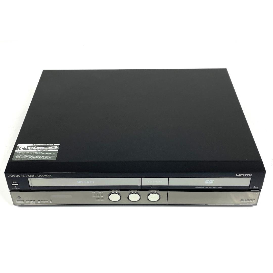 シャープ DV-ACV52 HDD搭載 ビデオ一体型 DVDレコーダー - メルカリ